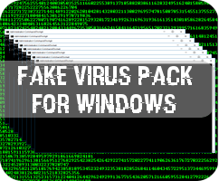 Pack de faux virus pour Windows