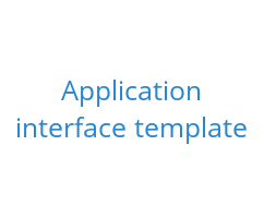 Modèle d'interface d'application